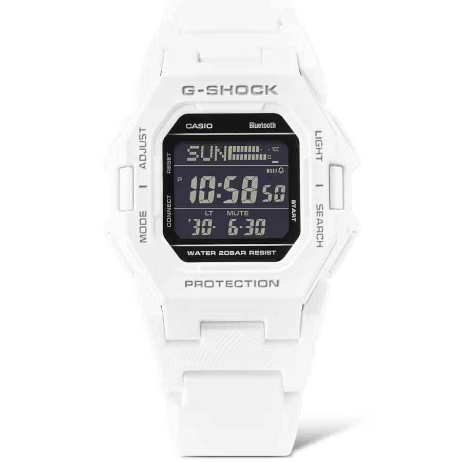 Casio Casio G-Shock GD-B500-7DR (GD-B500-7), g-shock япония мужские часы на браслете полимер боковой вид