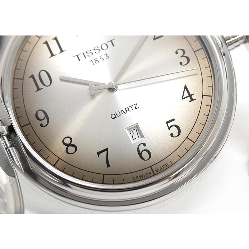 Tissot Tissot T-Pocket Savonnette T862.410.19.292.00 кварцевые мужские часы часы крупный план цветной циферблата