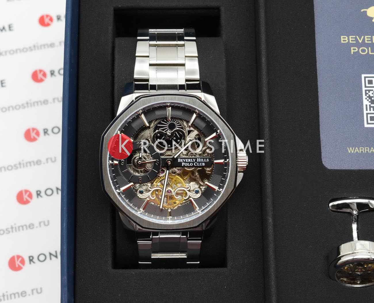 Beverly Hills Polo Club Beverly Hills Polo Club BP3269XS.350 мужские часы черный циферблат на запястье
