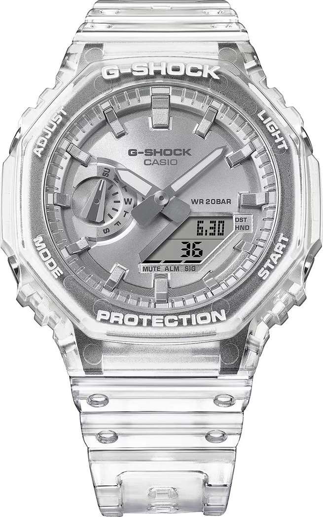 Casio Casio G-Shock GA-2100BM-7A8 GA-2100, наручные мужские часы фото под углом