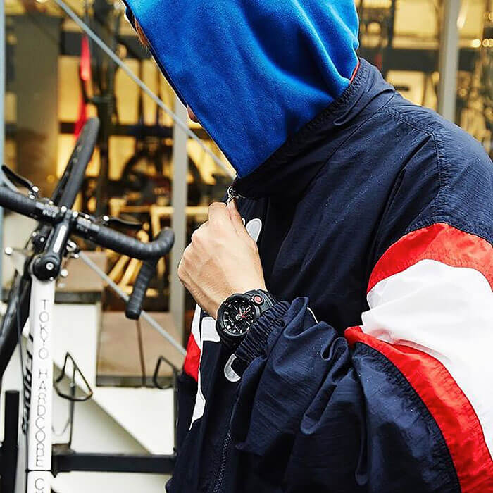 Casio Casio G-Shock GA-500-1A4 япония наручные мужские часы заводная головка с логотипом Casio