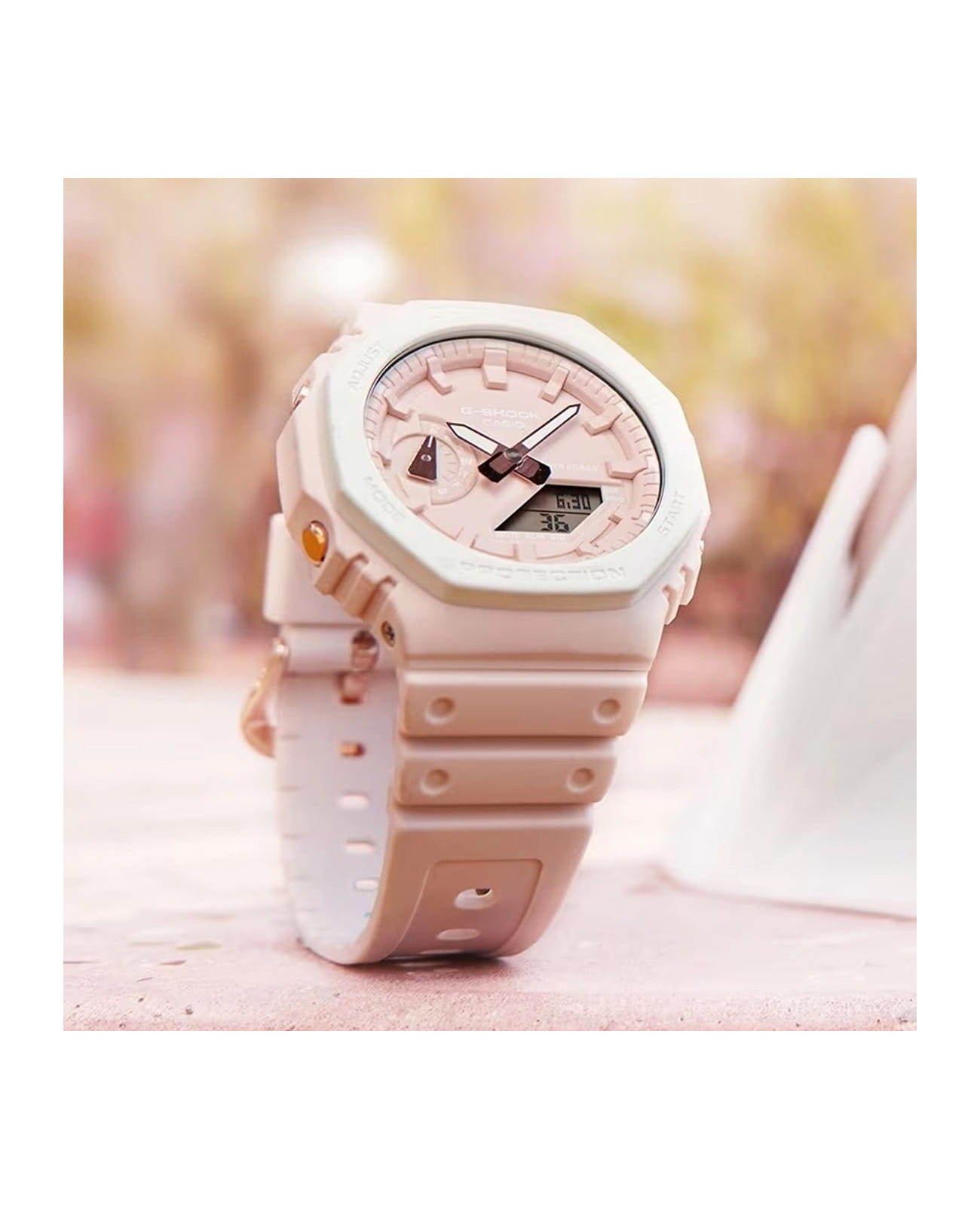 Оригинальные часы Casio Casio G-Shock GA-2110SL-4A7DR электронные калибр механизма  общий вид