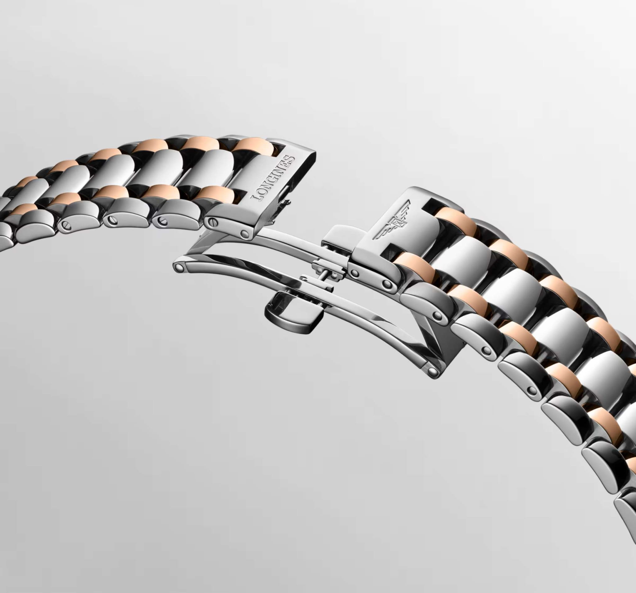 Longines Longines Elegance PrimaLuna Moonphase L8.126.5.71.7  - задняя крышка металл сталь корпуса, швейцария часы