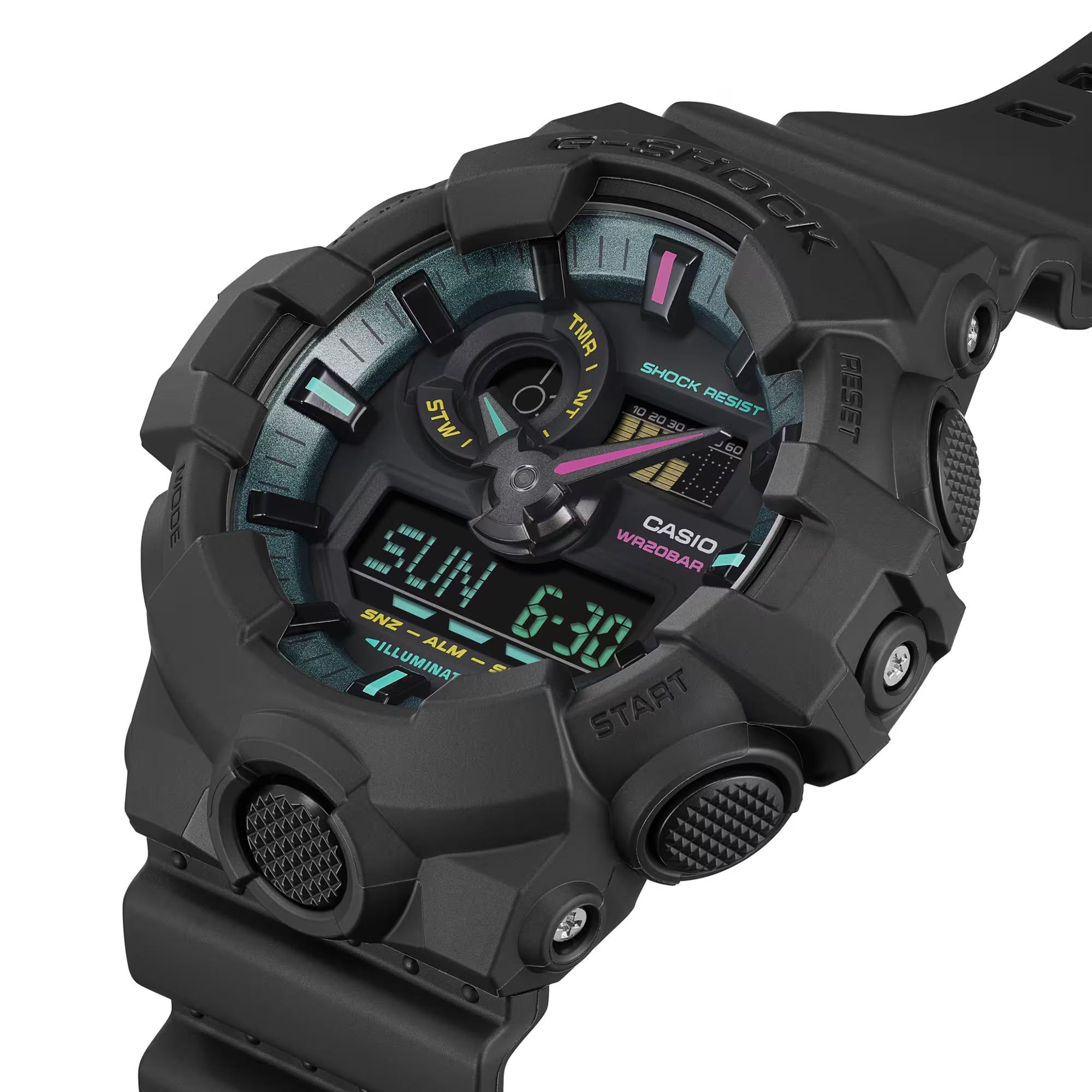 Casio Casio G-Shock GA-700MF-1ADR (GA-700MF-1A) GA-700, наручные мужские часы фото под углом