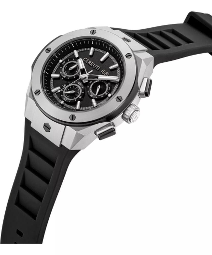 Cerruti 1881 Cerruti 1881 Ruscello CIWGQ0085601,  франция мужские часы на браслете силикон боковой вид