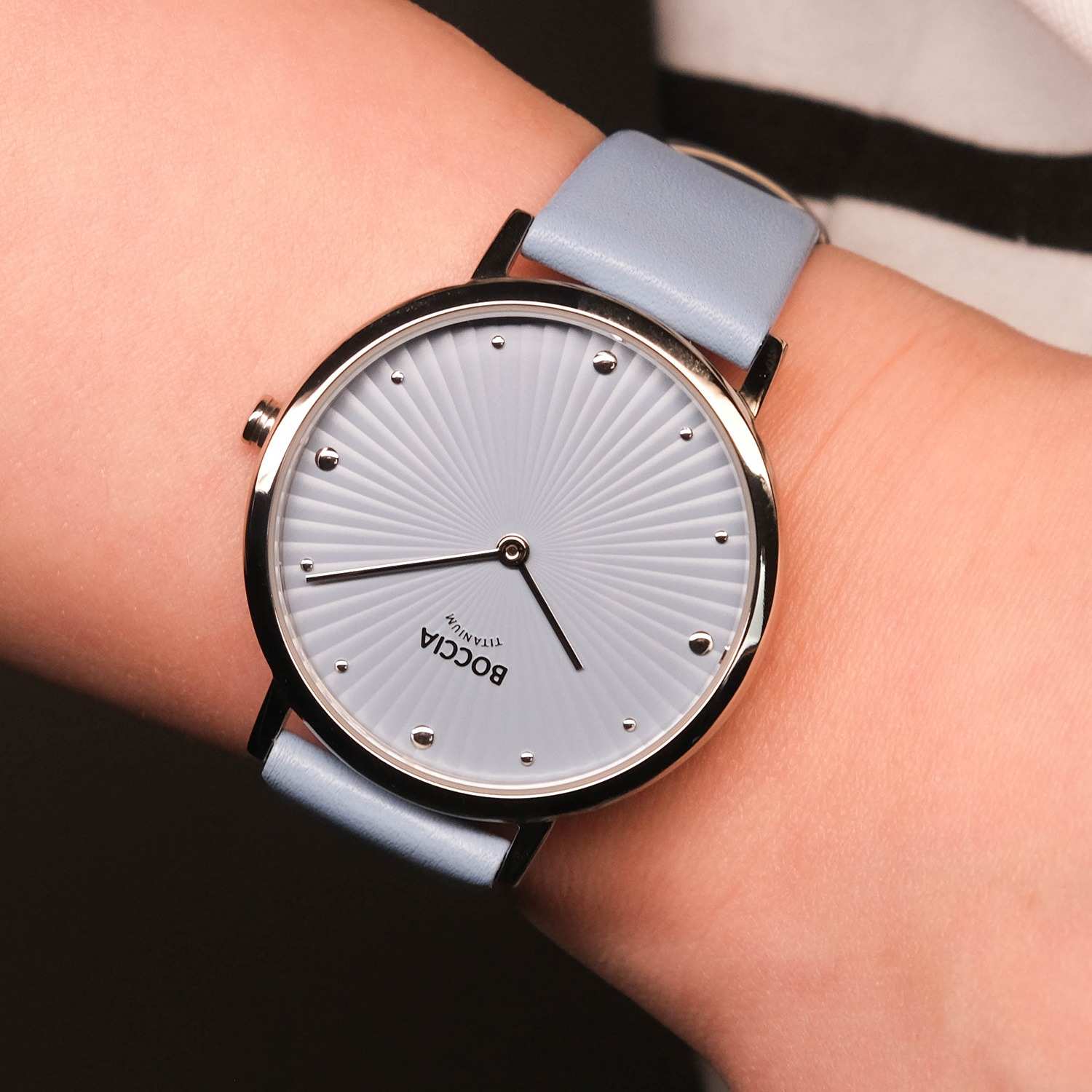 Boccia Titanium Boccia Titanium 3365-01  - задняя крышка титан корпуса, германия часы