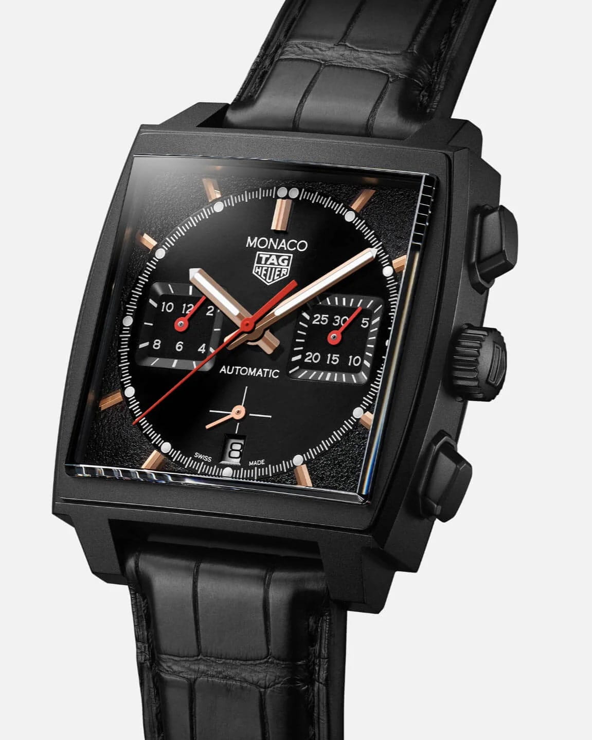 Оригинальные часы TAG Heuer TAG Heuer Monaco CBL2180.FC6497 механические калибр механизма calibre heuer 02 общий вид