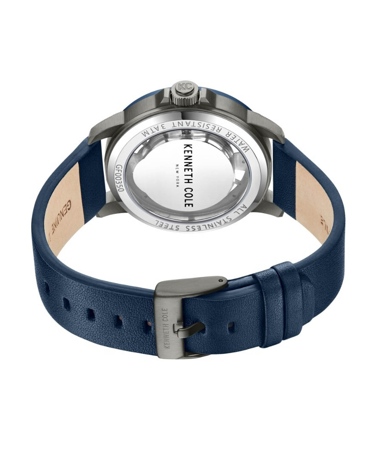 Kenneth Cole Kenneth Cole Modern Classic KCWGF0035001,  сша мужские часы на браслете кожаный боковой вид