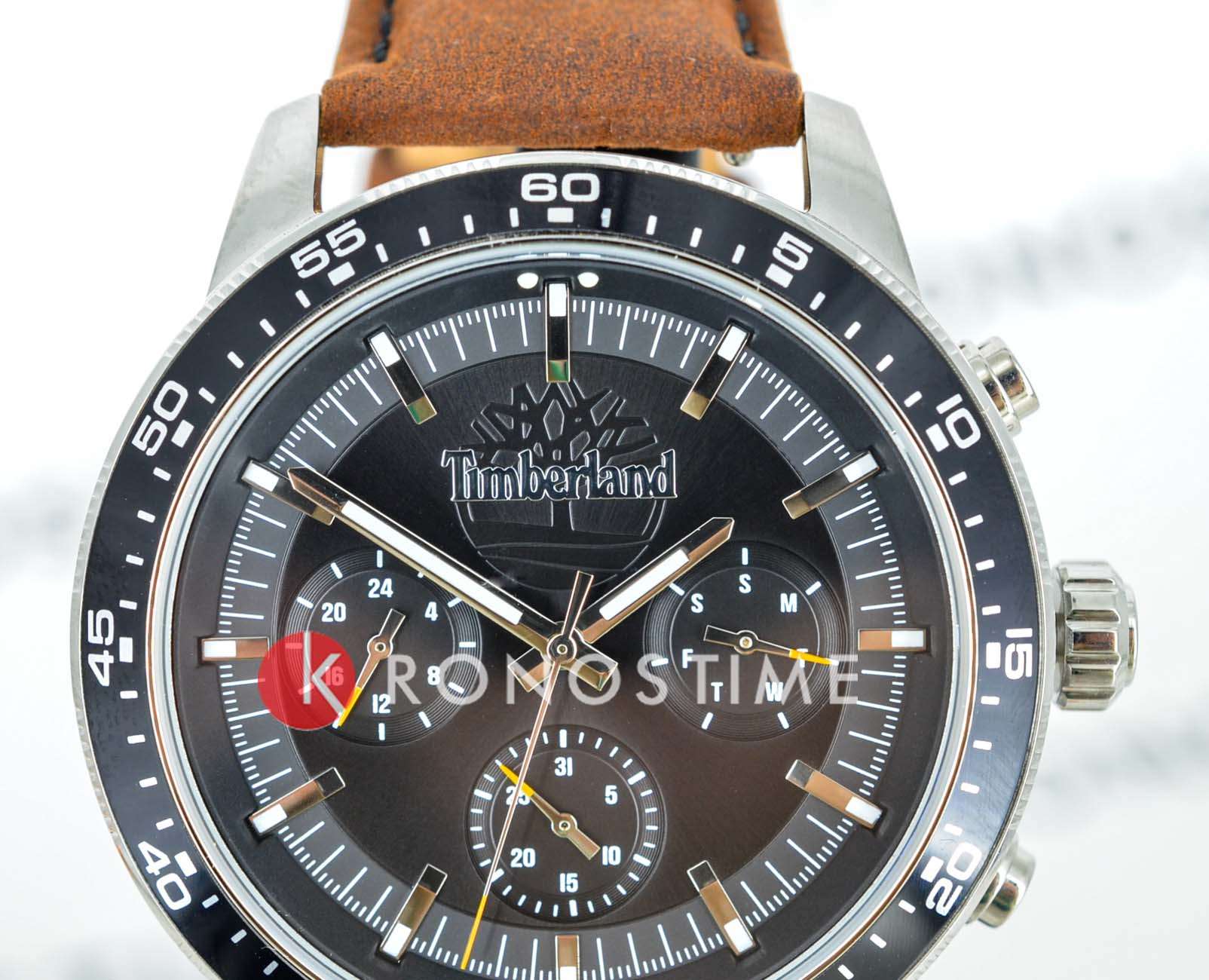 Timberland Timberland Parkman TDWGF0029002,  сша мужские часы на браслете кожаный боковой вид