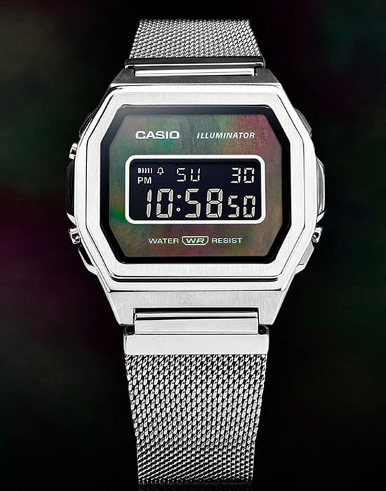 Casio Casio Collection A1000M-1B мужские часы  циферблат на запястье