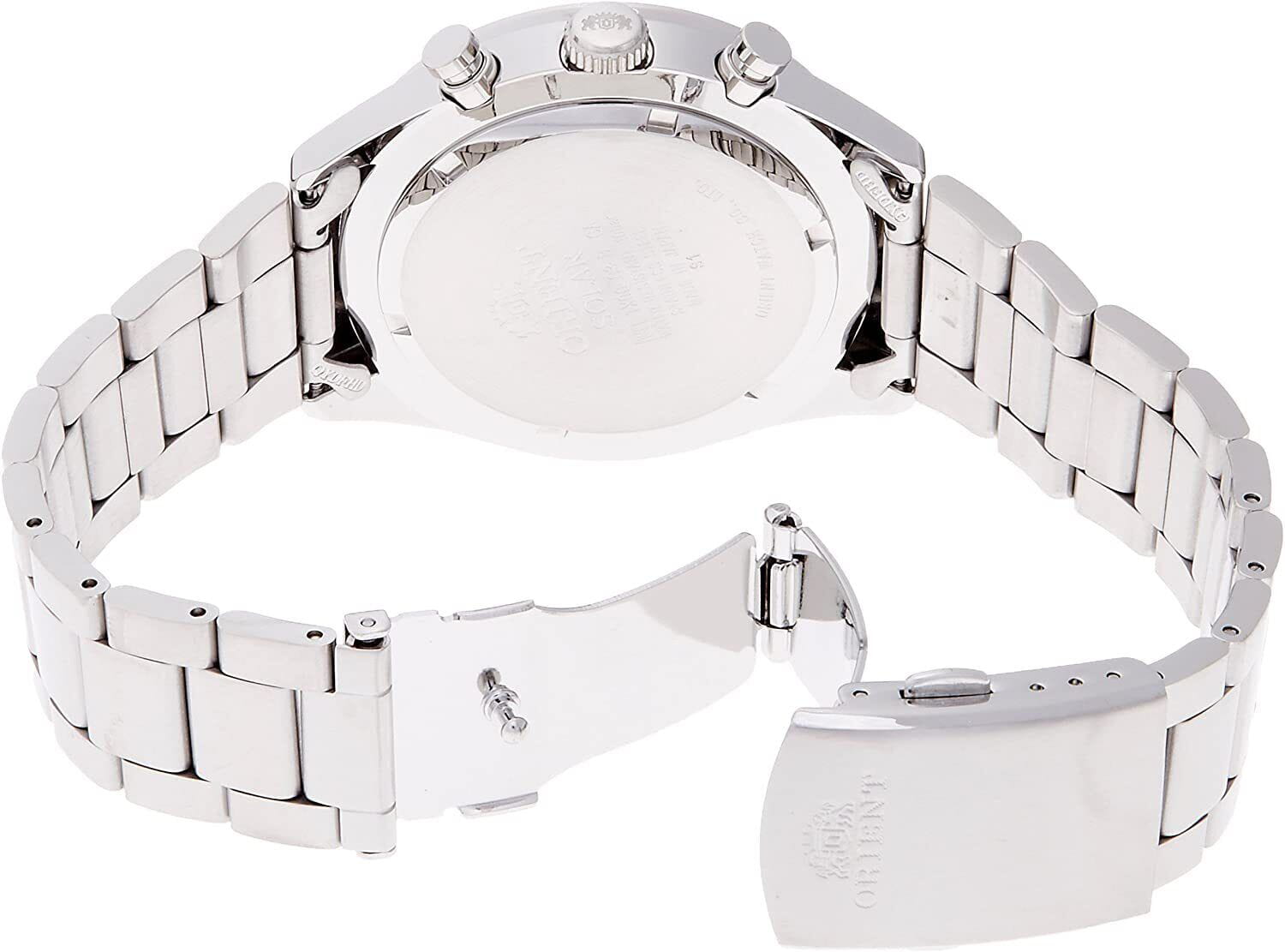 Orient Orient Chronograph WV0041TX кварцевые мужские часы часы крупный план белый циферблата