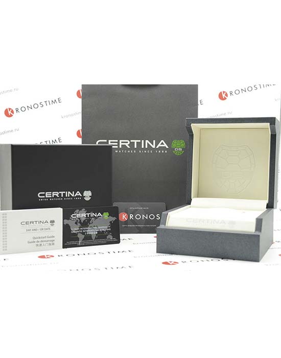 Certina Certina DS First C014.410.44.081.00,  швейцария мужские часы на браслете титановый боковой вид