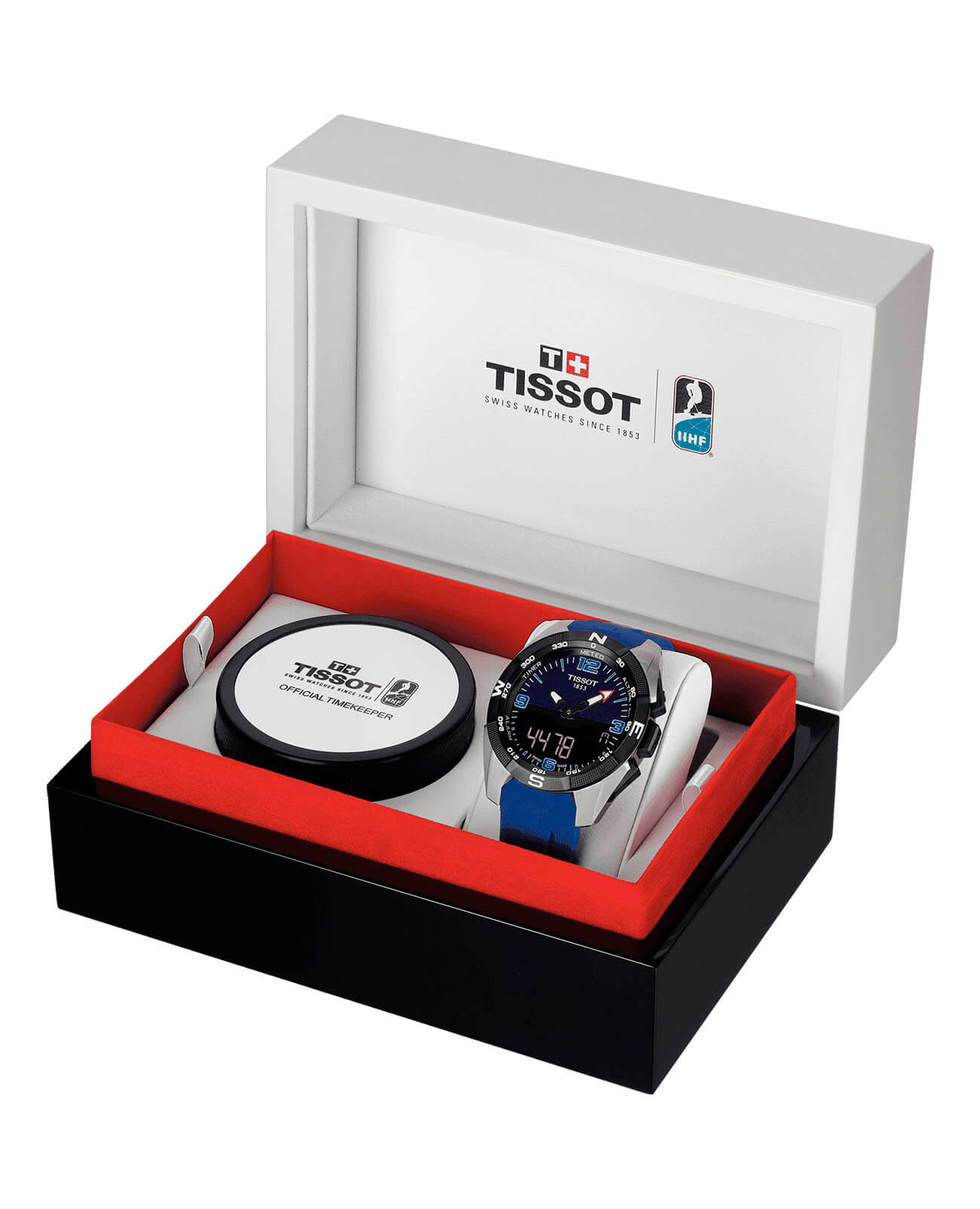 Tissot Tissot T-Touch Expert Solar Ice Hockey T091.420.47.057.02 кварцевые мужские часы часы крупный план черный циферблата