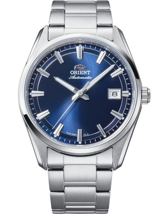 Orient Orient Classic Automatic RA-AC0R02L (RN-AC0R02L)  RA-AC0R02L механические мужские часы синий циферблат, браслет нержавеющая сталь — вид спереди