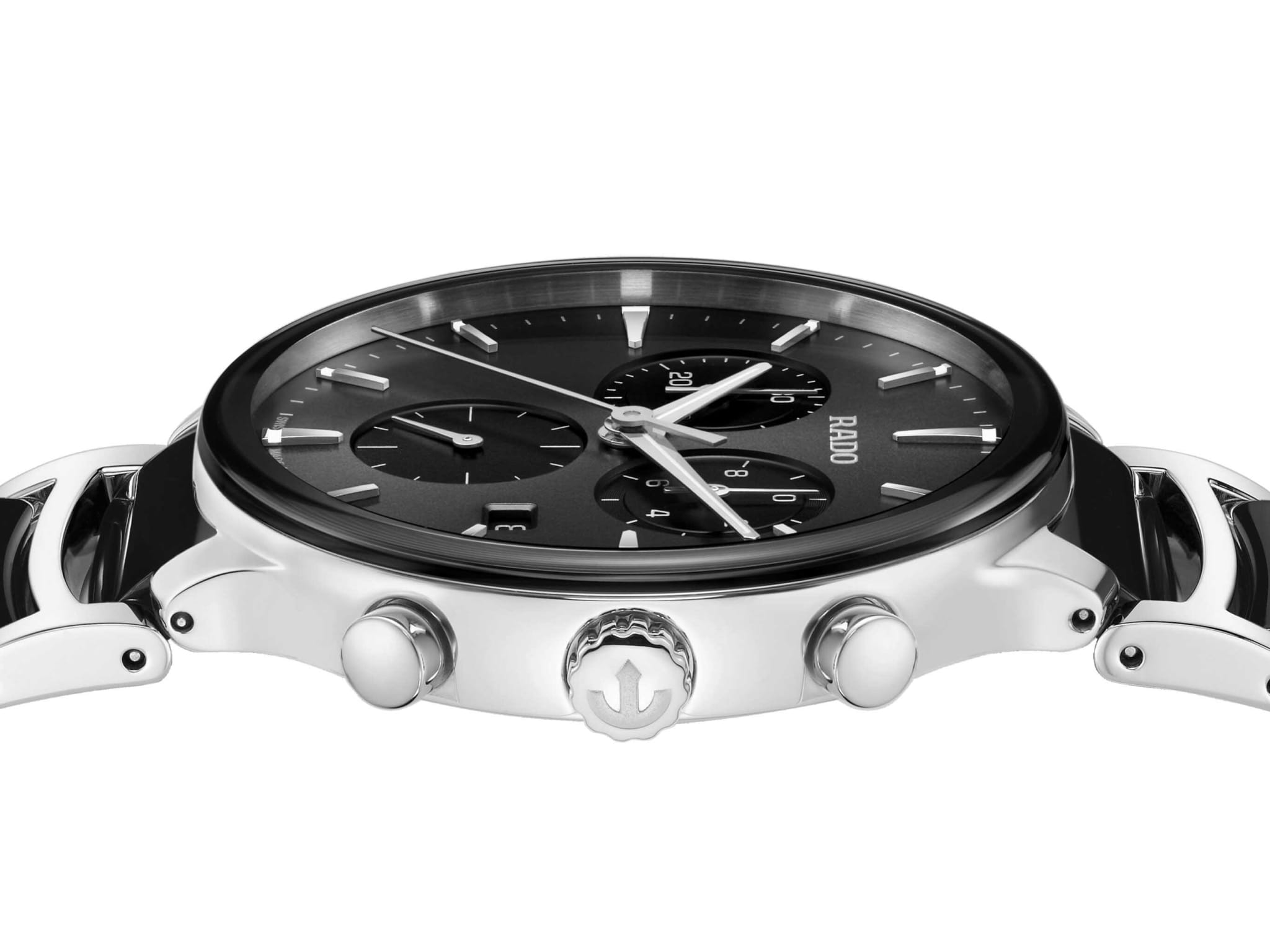 Rado R30210152 мужские часы застежка крупным планом