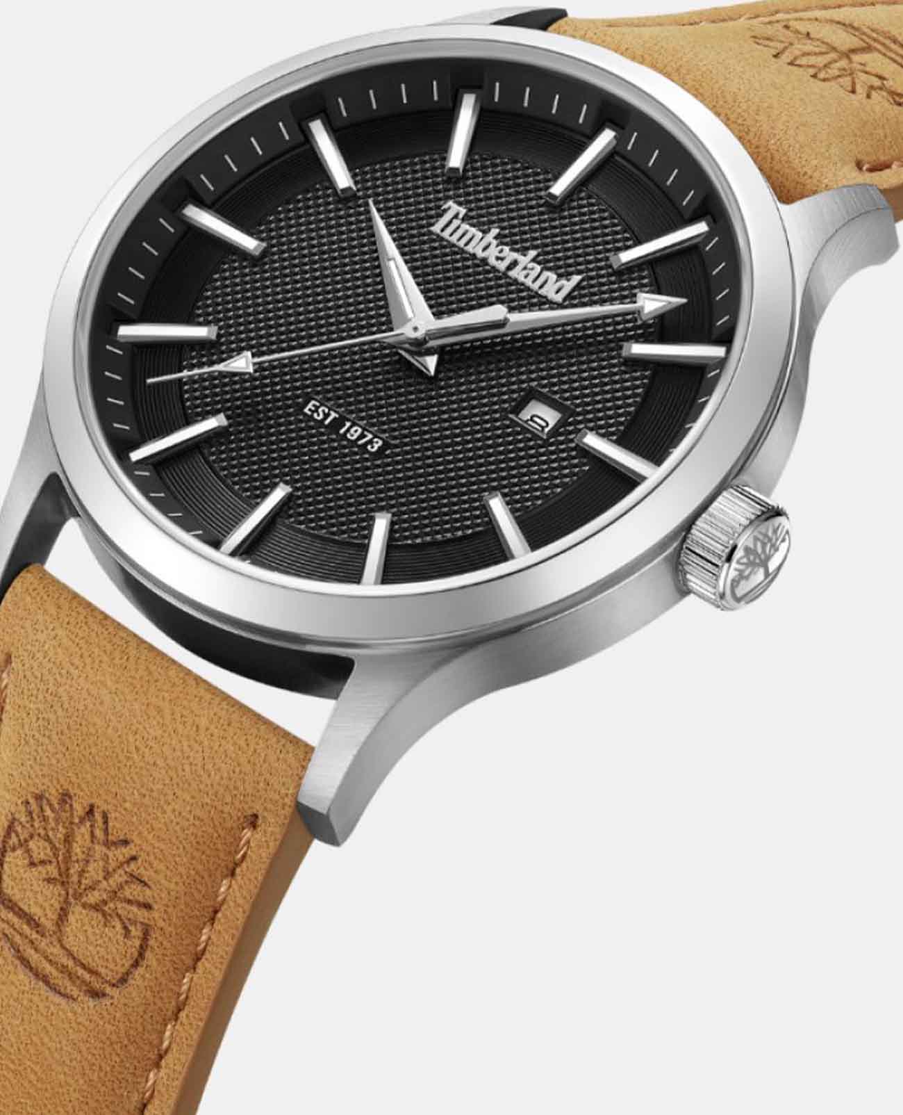 Timberland Timberland Trumbull TDWGB0041003 кварцевые мужские часы часы крупный план черный циферблата