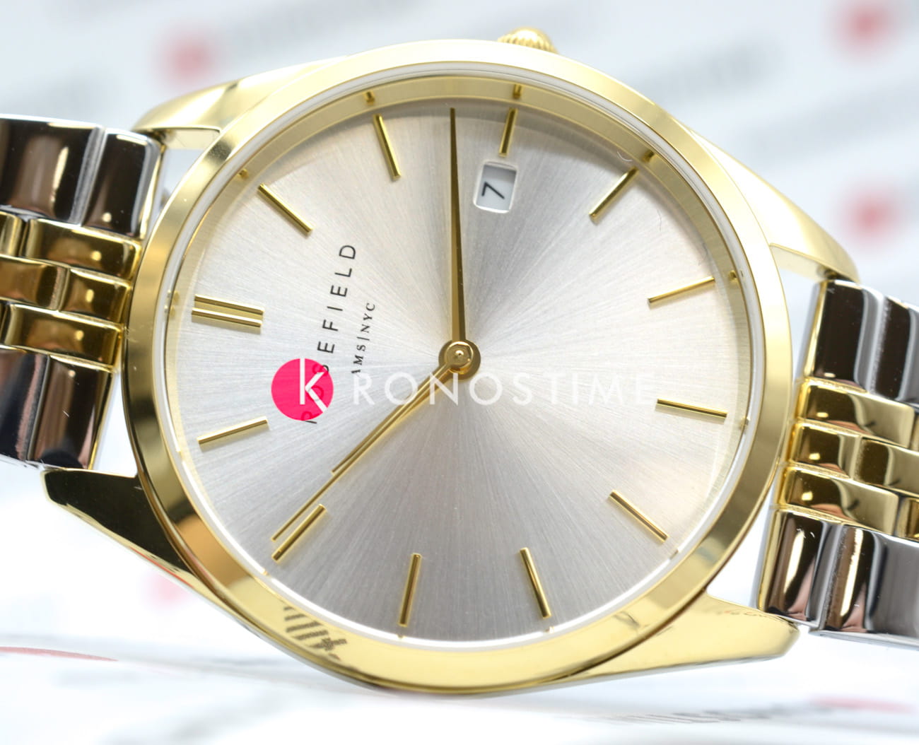 Оригинальные часы Rosefield Rosefield The Ace ACSGD-A01 кварцевые калибр механизма miyota gm12 общий вид