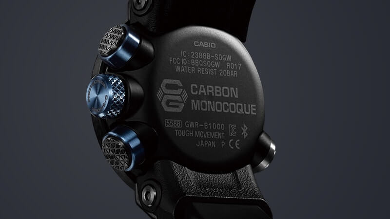 Casio Casio G-Shock GWR-B1000-1A1 мужские часы черный циферблат на запястье