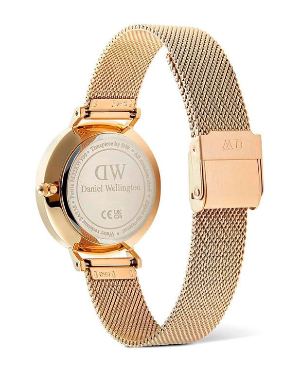 Daniel Wellington Daniel Wellington Petite Lune Melrose DW00100771 женские часы белый циферблат на запястье