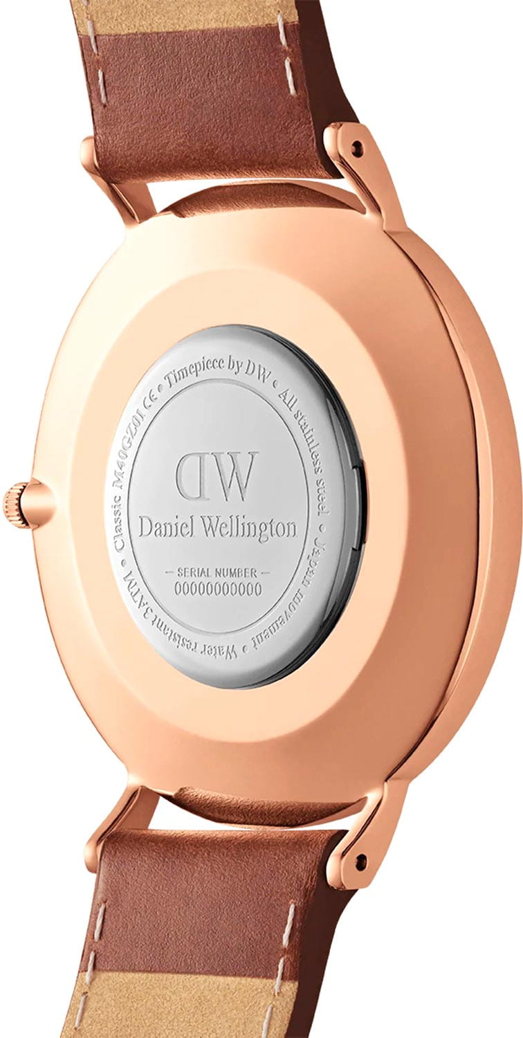 Оригинальные часы Daniel Wellington Daniel Wellington Classic St Mawes Amber Rose Gold DW00100627 кварцевые калибр механизма citizen 1l22 общий вид