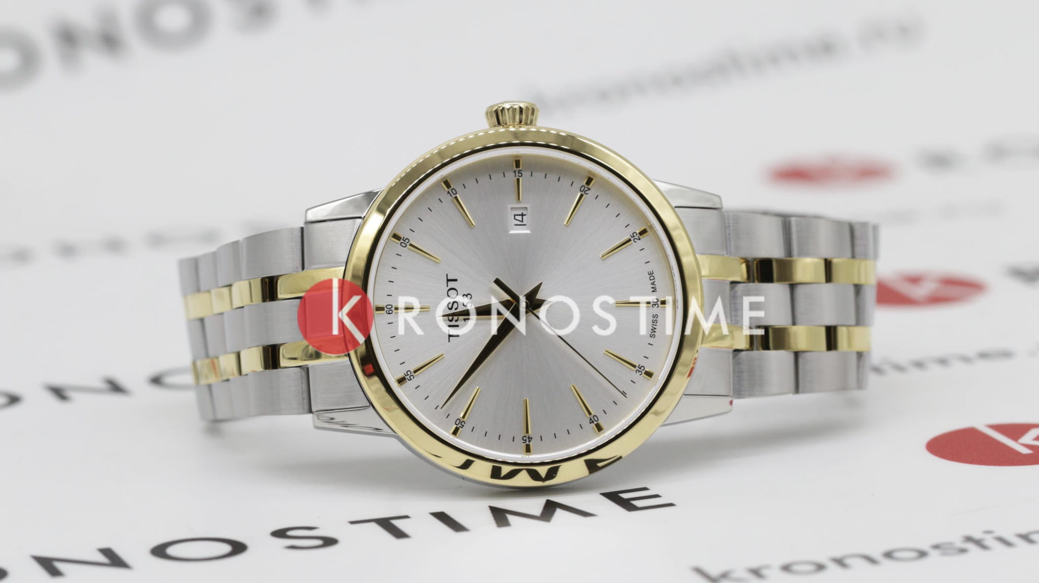 Tissot Tissot Classic Dream T129.410.22.031.00 кварцевые мужские часы часы крупный план серебристый циферблата
