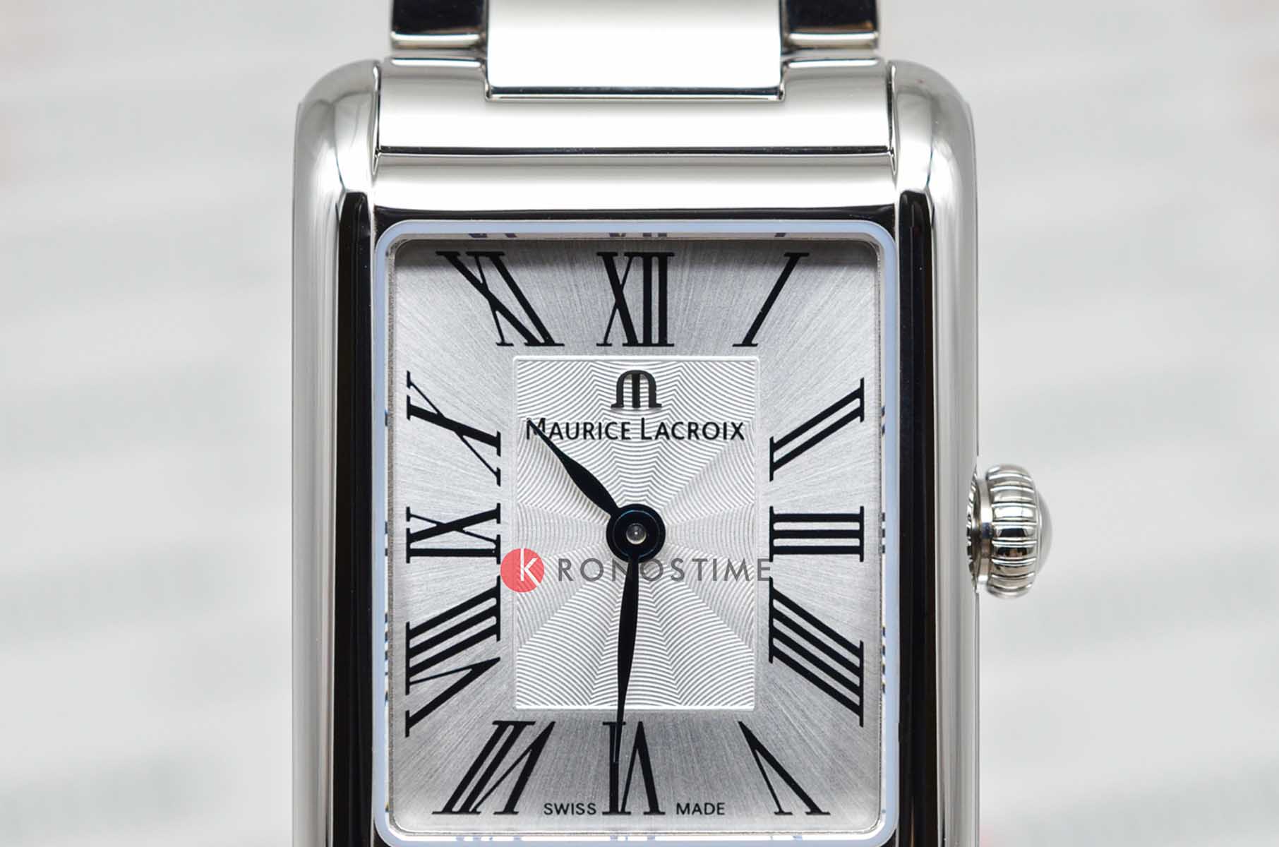 Maurice Lacroix Maurice Lacroix Fiaba Square FA1205-SS002-110-1, fiaba швейцария женские часы на браслете нержавеющая сталь боковой вид