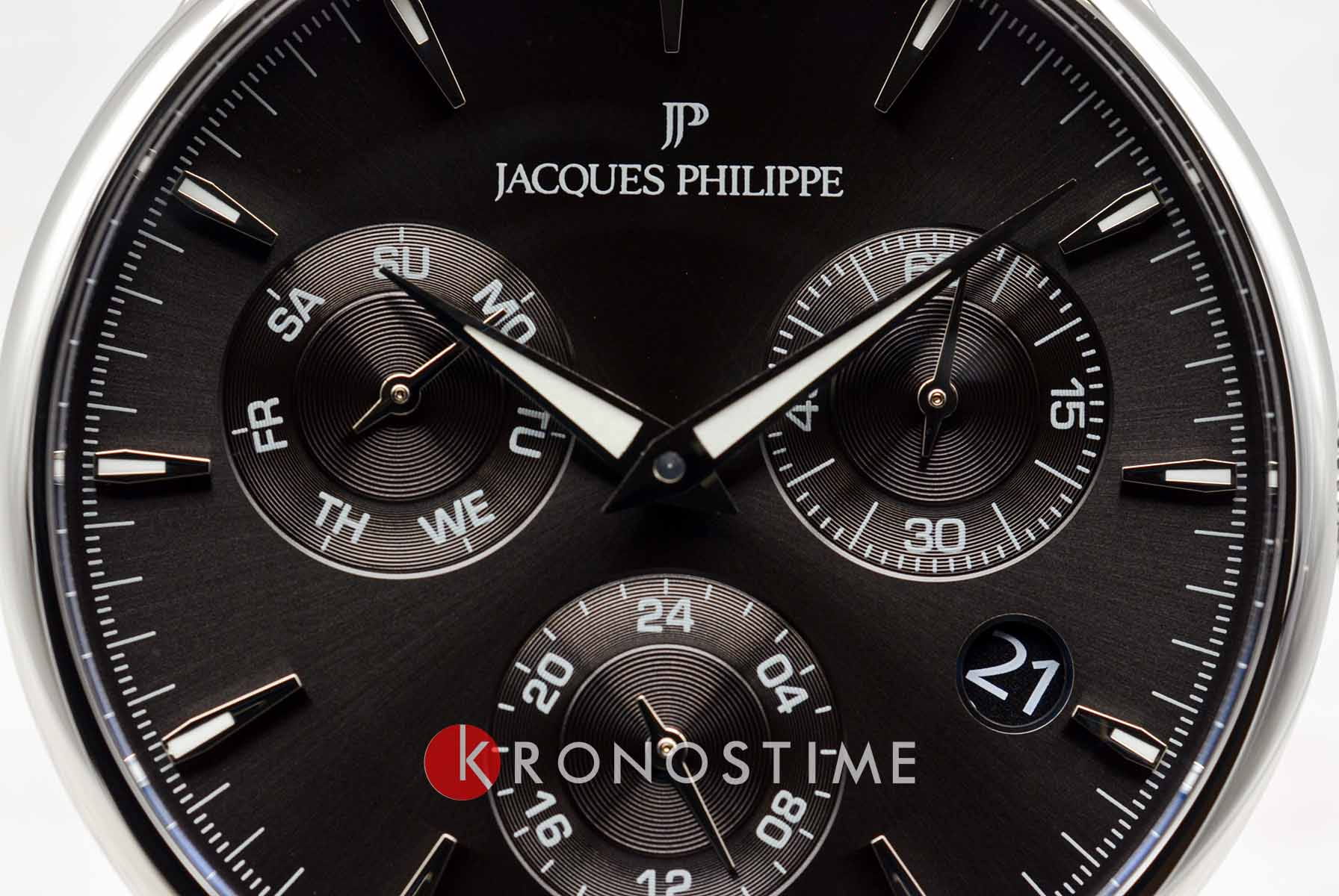 Jacques Philippe Jacques Philippe Planum JPQGC671316 мужские часы черный циферблат на запястье