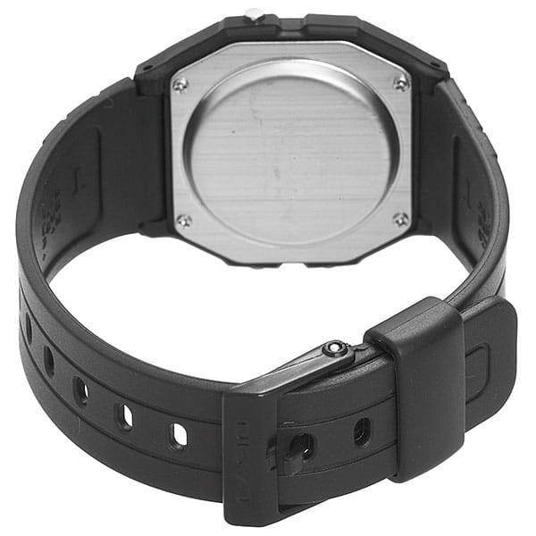 Casio Casio Collection F-94WA-9DG (F-94WA-9D), illuminator япония мужские часы на браслете пластик боковой вид