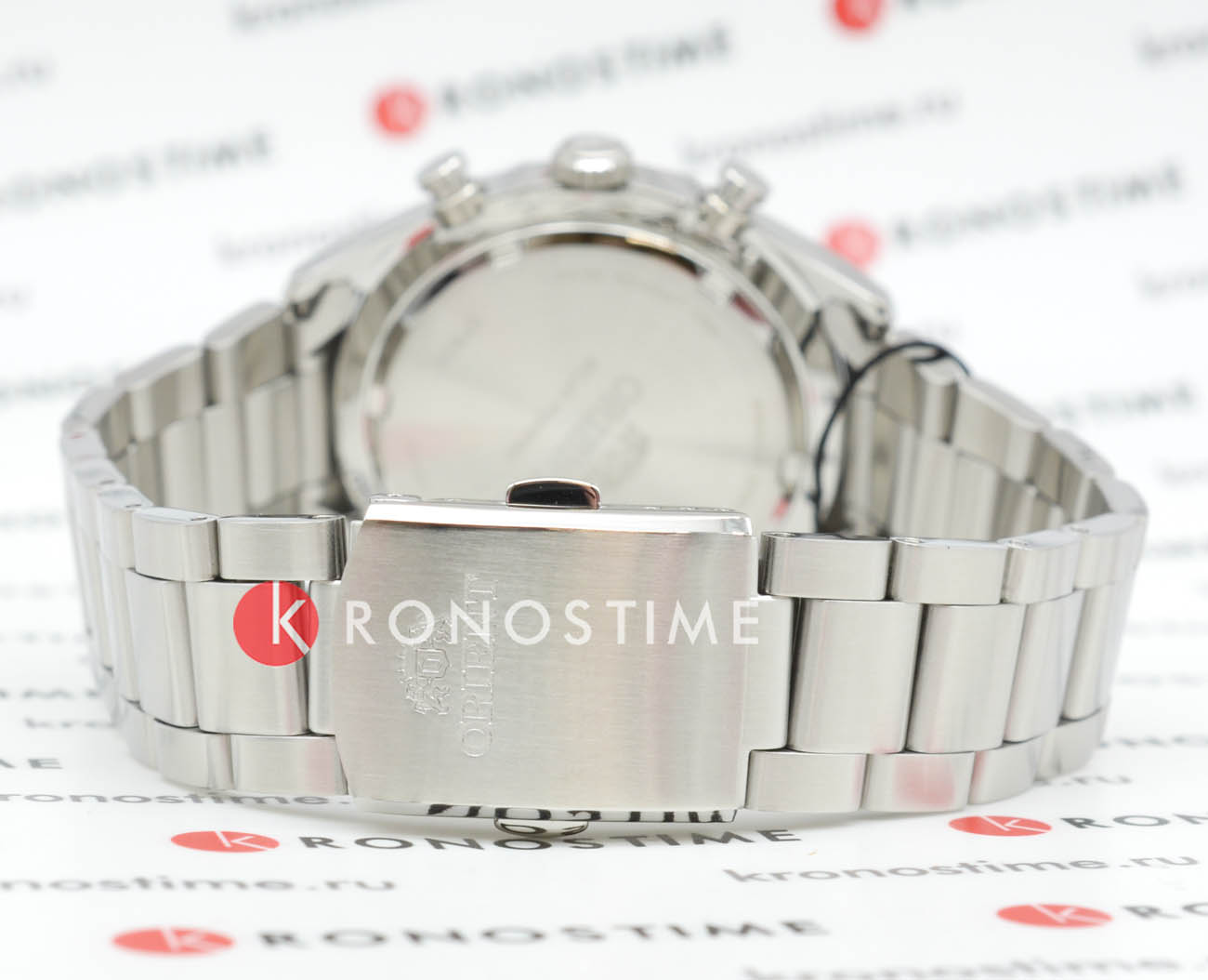 Orient Orient Chronograph WV0041TX мужские часы белый циферблат на запястье