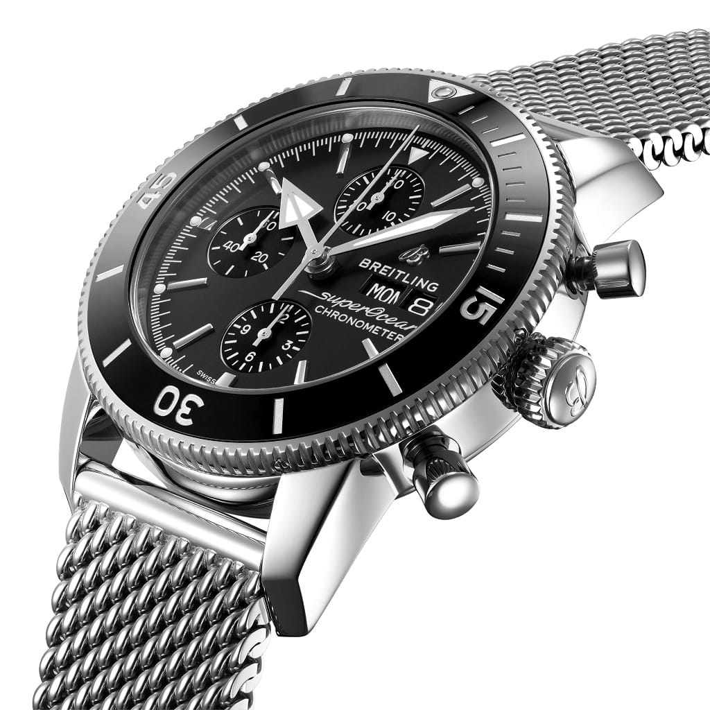 Breitling Breitling Superocean Heritage Chronograph 44 A13313121B1A1 , наручные мужские часы фото под углом