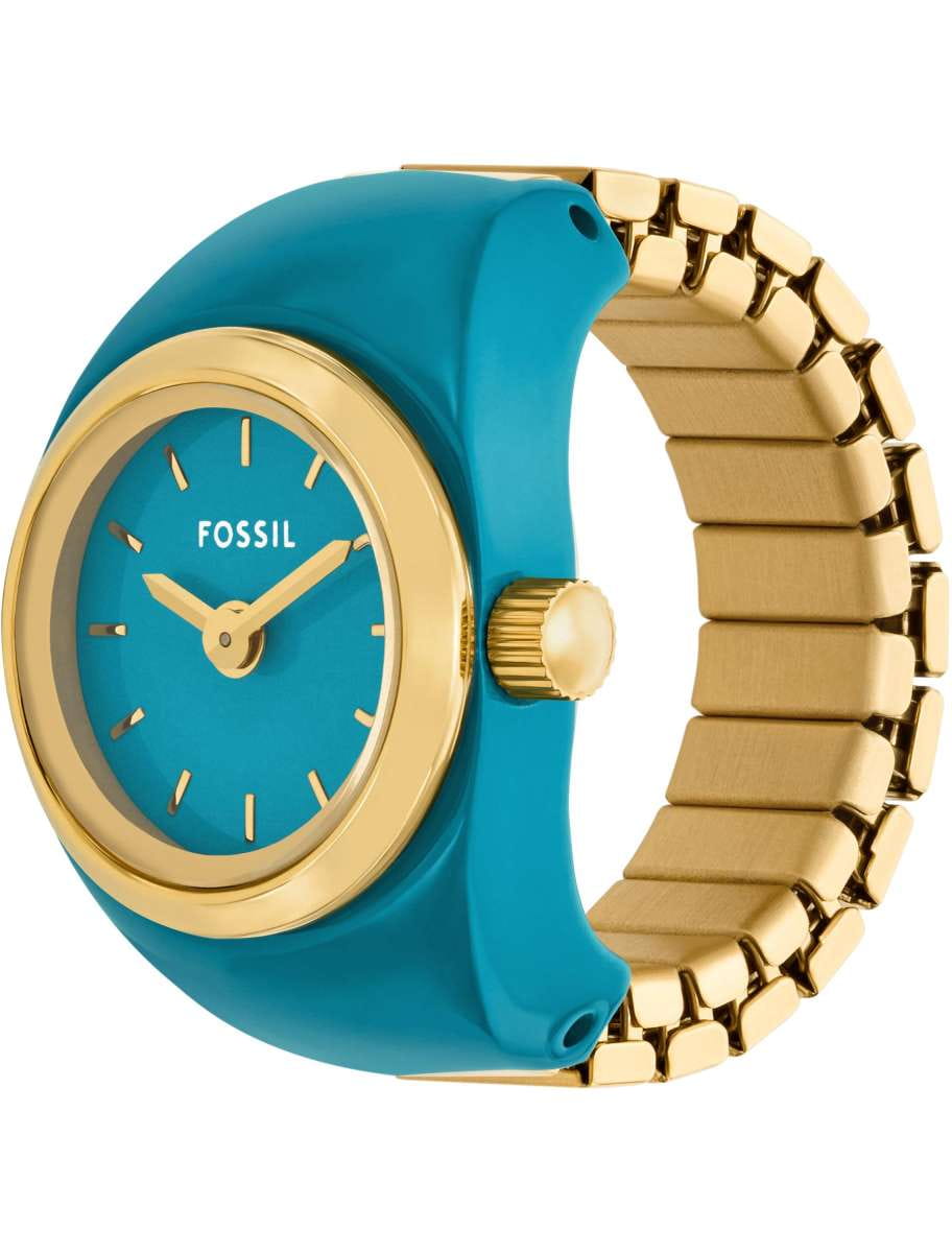 Fossil Fossil Watch Ring ES5415,  сша женские часы на браслете нержавеющая сталь с ip-покрытием боковой вид