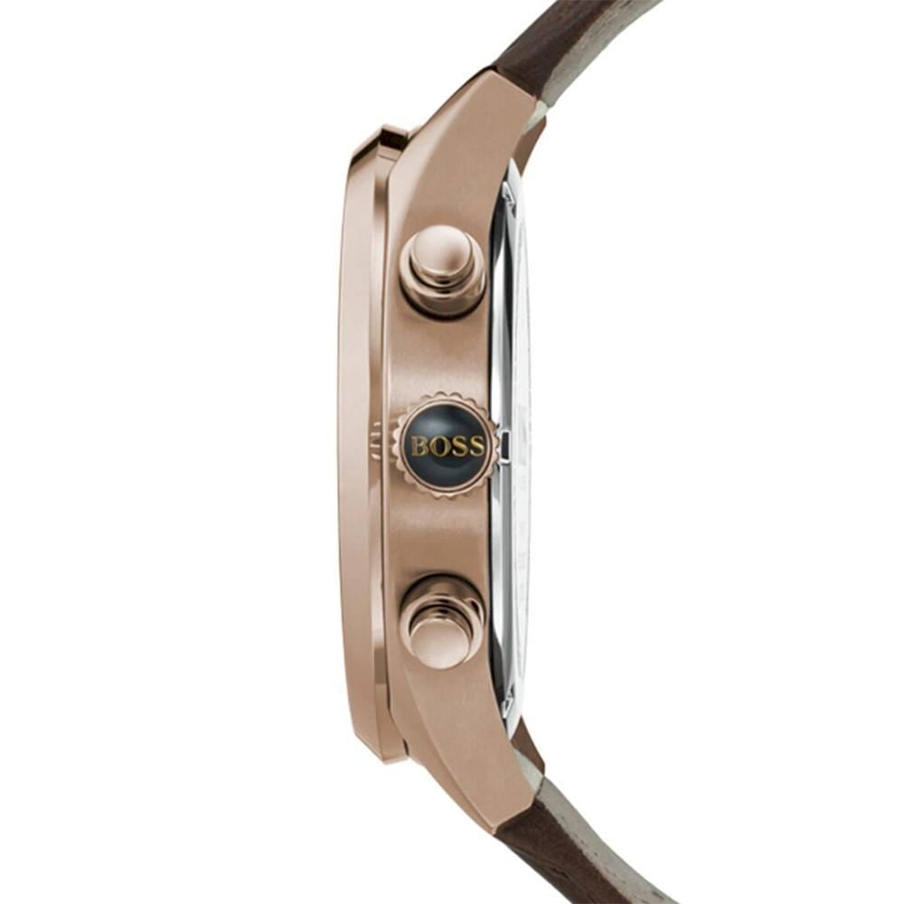 Hugo Boss Hugo Boss Grand Prix HB1513604  — детали корпуса и кожаный