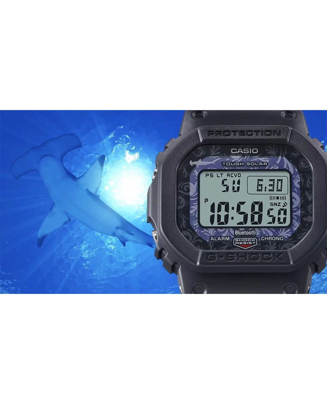 Casio Casio G-Shock GW-B5600CD-1A2 лимитированной серии - задняя крышка пластик корпуса, япония часы