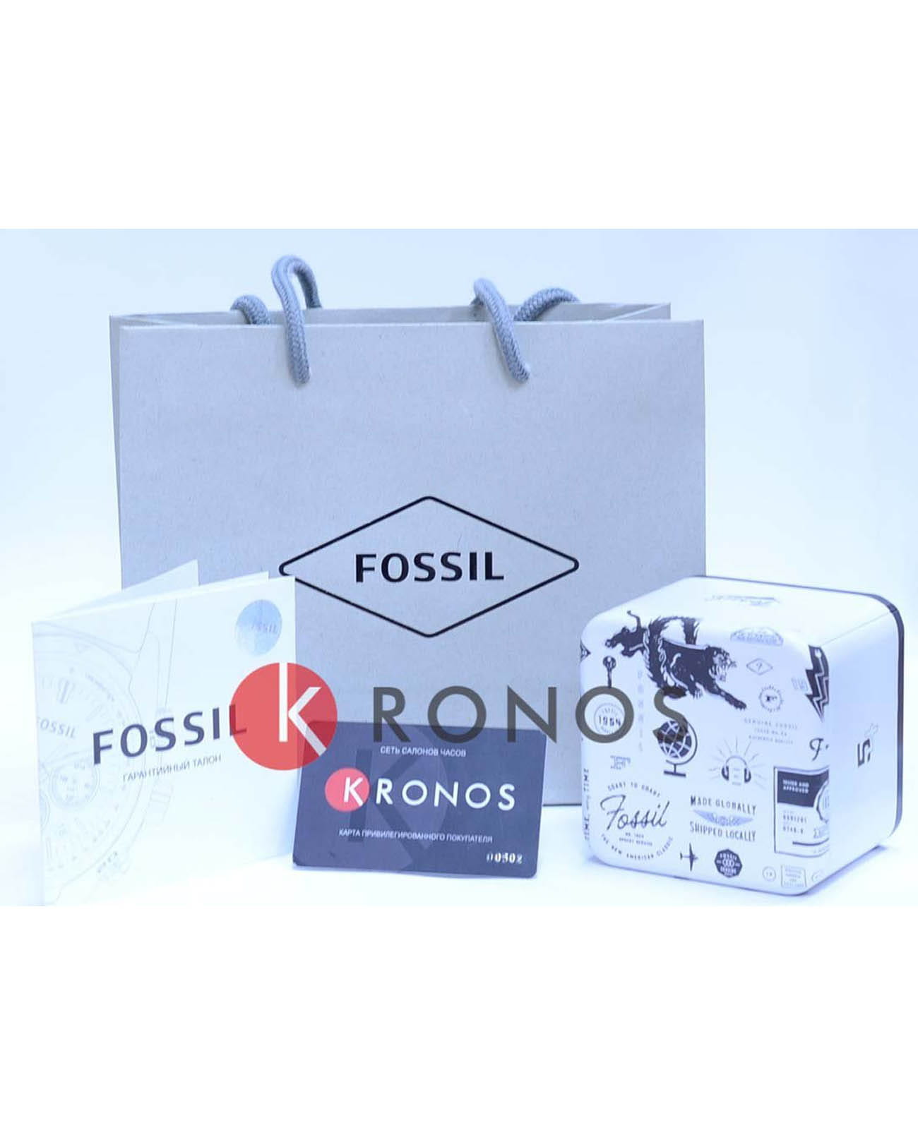 Оригинальные часы Fossil Fossil FB-01  BQ2492 кварцевые калибр механизма  общий вид