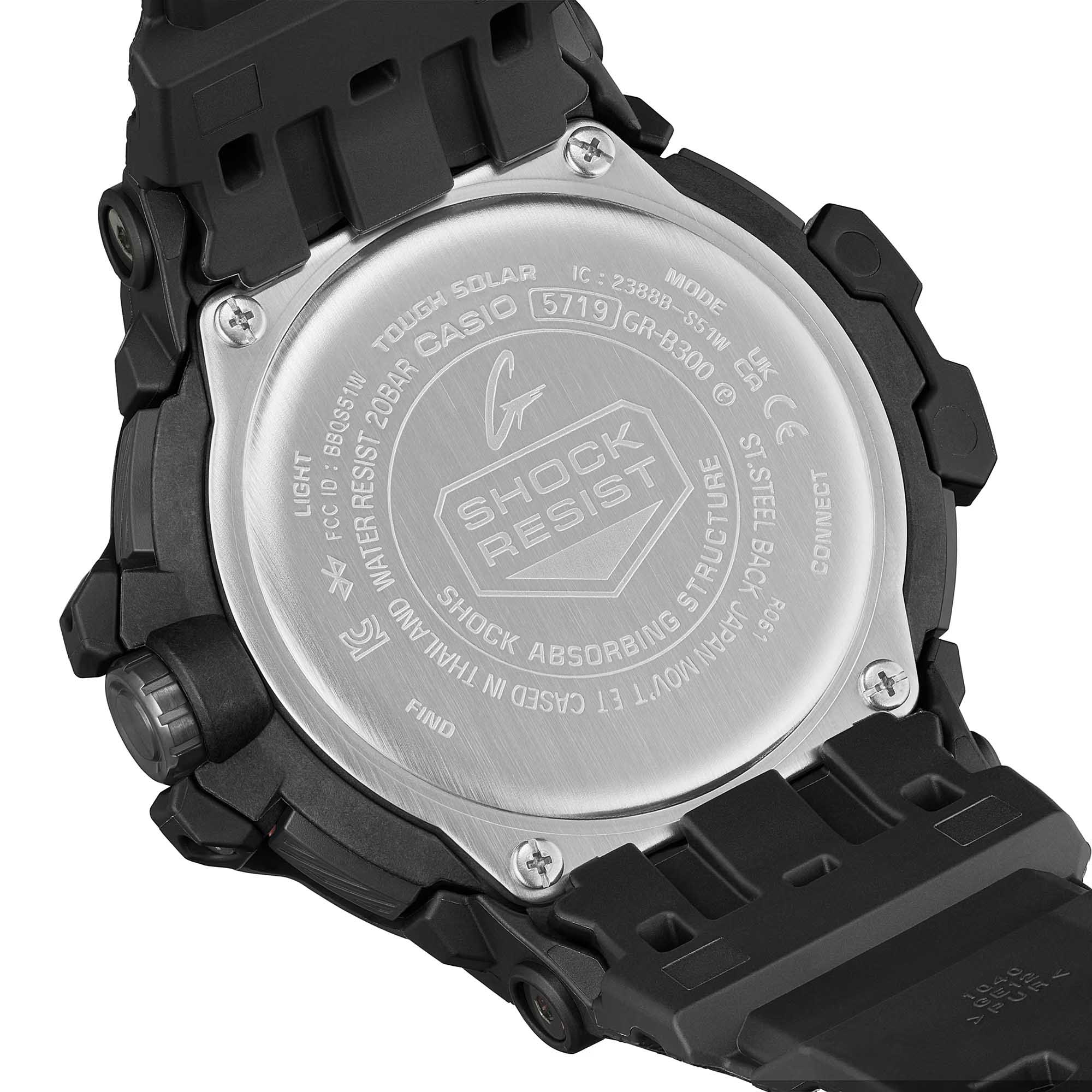 Оригинальные часы Casio Casio G-Shock GR-B300-1A4DR (GR-B300-1A4) электронные калибр механизма  общий вид