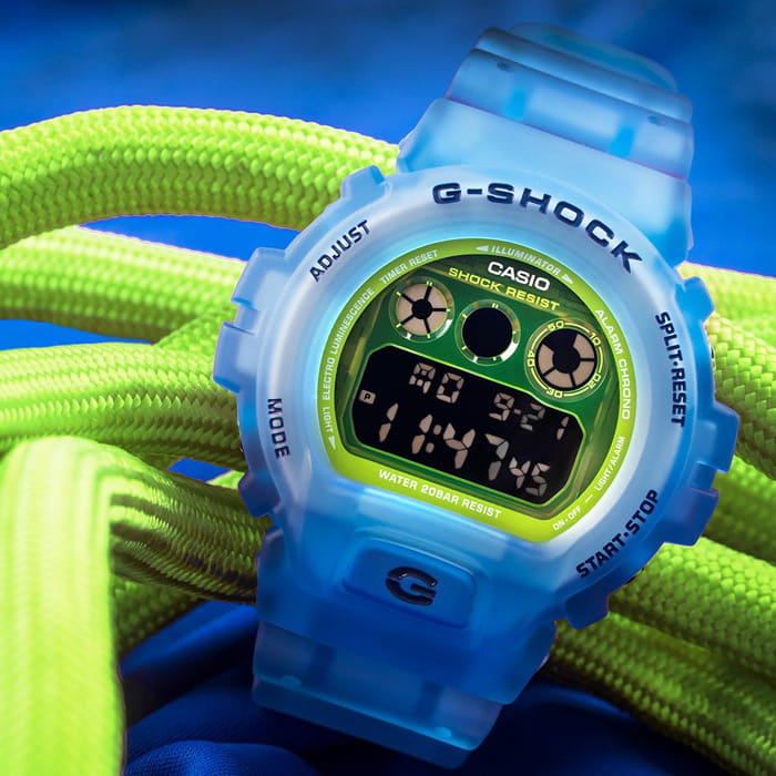 Casio Casio G-Shock DW-6900LS-2ER  - задняя крышка пластик корпуса, япония часы