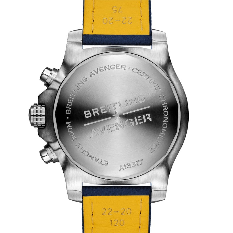 Оригинальные часы Breitling Breitling Avenger Chronograph 45 A13317101C1X2 механические калибр механизма breitling 13 общий вид