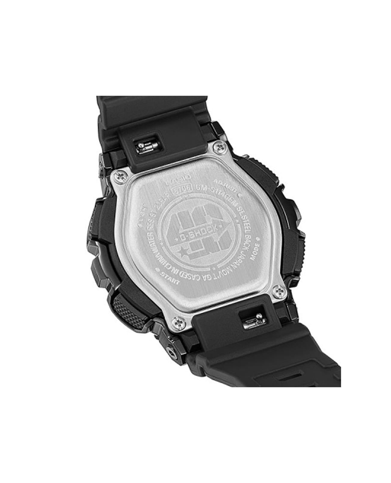 Casio Casio G-Shock GM-S114GEM-1A2, g-shock япония мужские часы на браслете пластик боковой вид