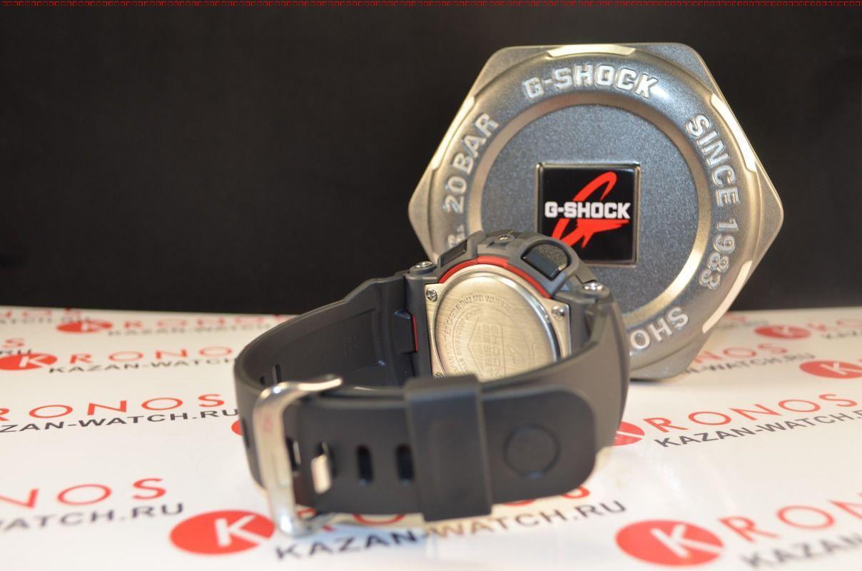 Casio GA-500-1A4 мужские часы застежка крупным планом