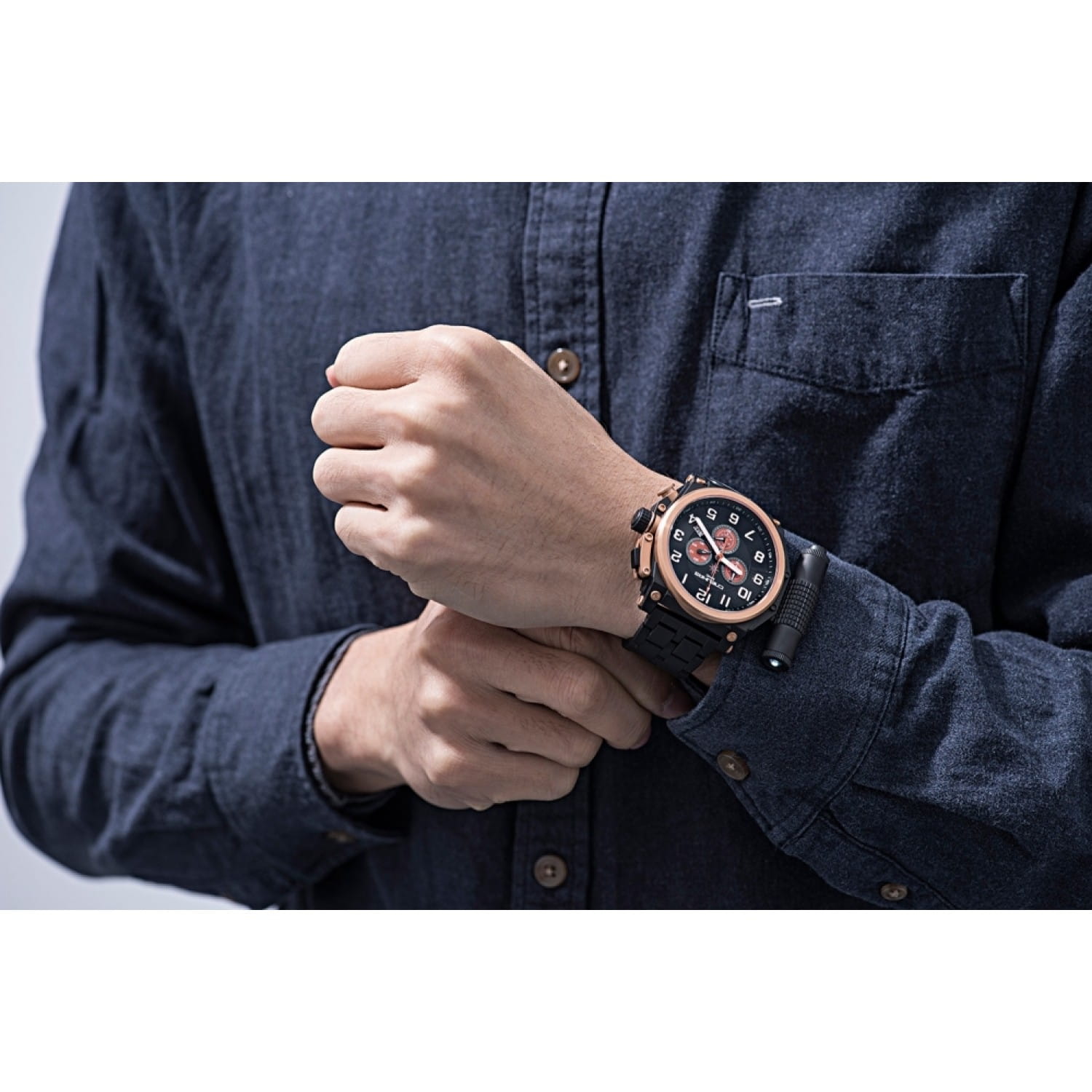 Спецназ Спецназ 5 Стихий С9153341-5130.D , наручные мужские часы фото под углом