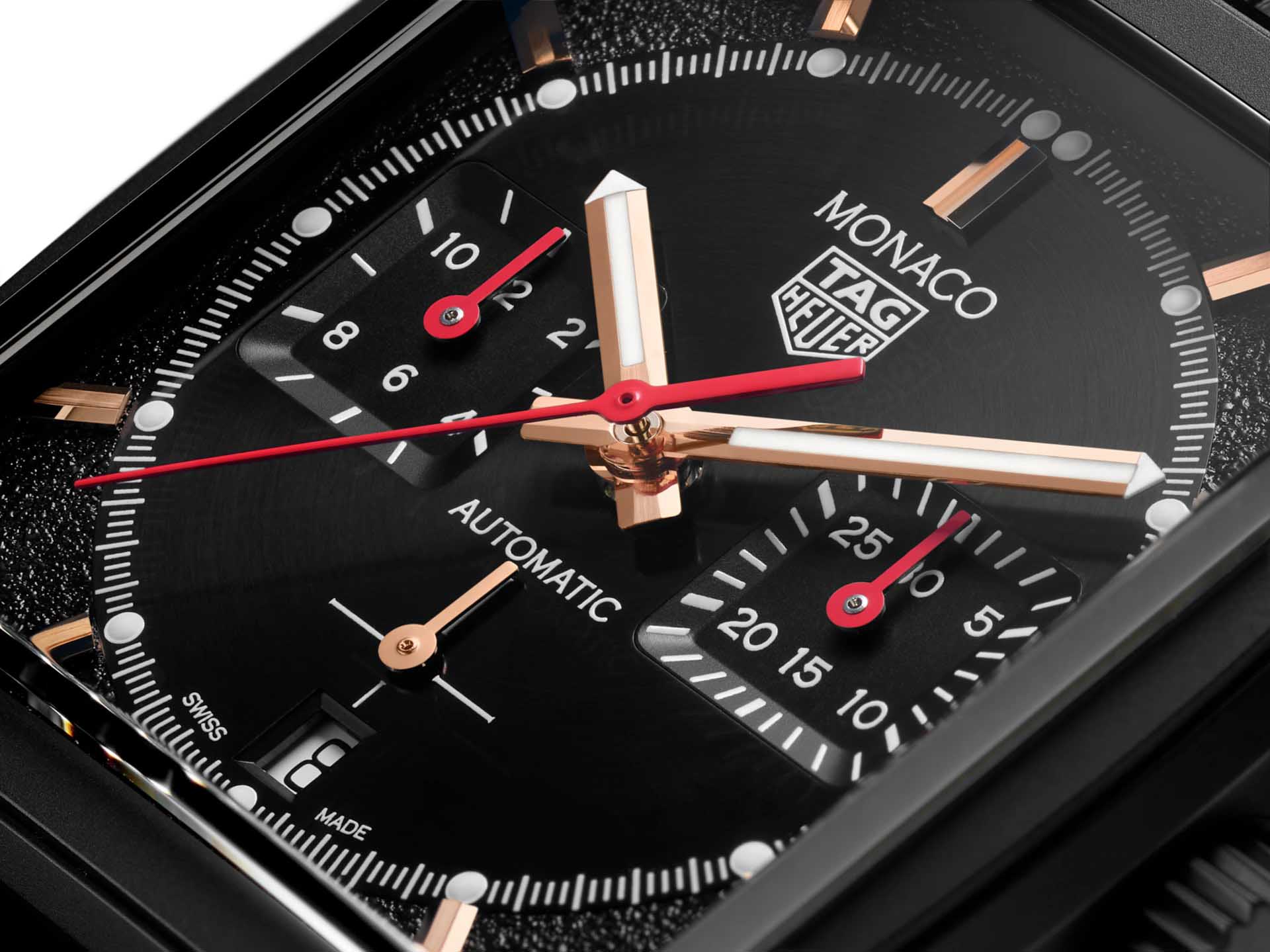 TAG Heuer TAG Heuer Monaco CBL2180.FC6497  - задняя крышка титан металл корпуса, швейцария часы