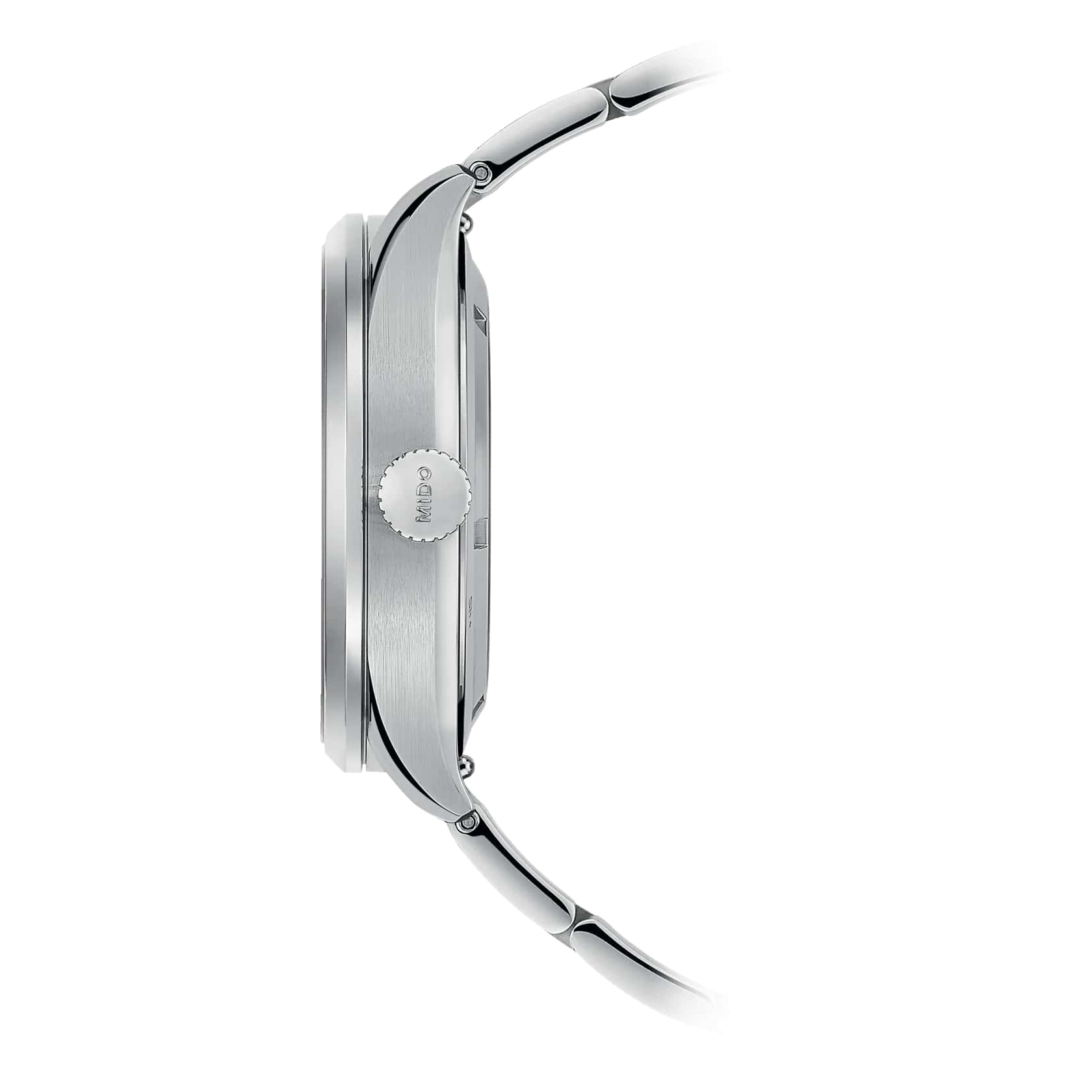 Mido Mido Multifort M Chronometer M038.431.11.097.00, multifort швейцария мужские часы на браслете нержавеющая сталь боковой вид