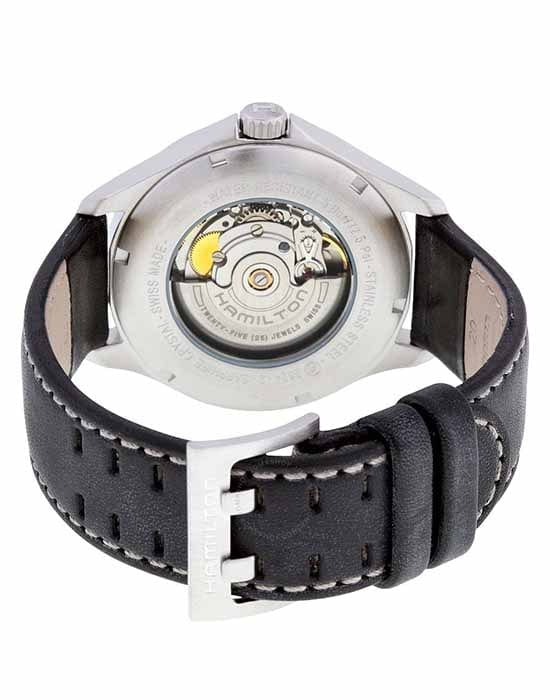 Оригинальные часы Hamilton Hamilton Khaki Aviation H76665725 механические калибр механизма eta 2824-2 общий вид