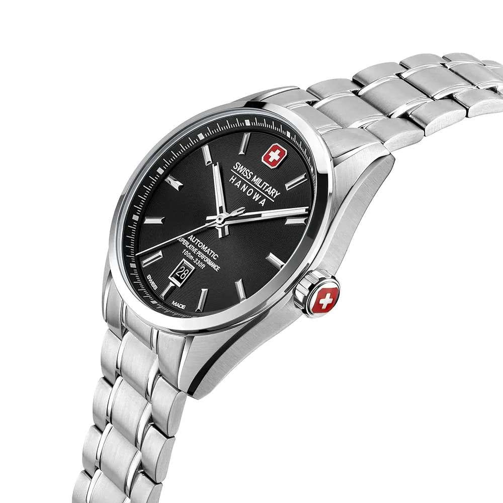 Swiss Military Hanowa Swiss Military Hanowa Majestic Pioneer SMWGL0006201  — детали корпуса и нержавеющая сталь 316l