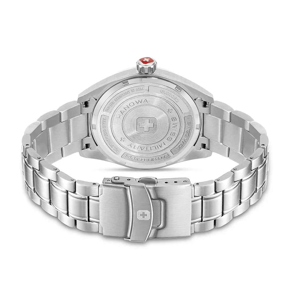 Swiss Military Hanowa Swiss Military Hanowa Majestic Pioneer SMWGL0006203 швейцария наручные мужские часы заводная головка с логотипом Swiss Military Hanowa