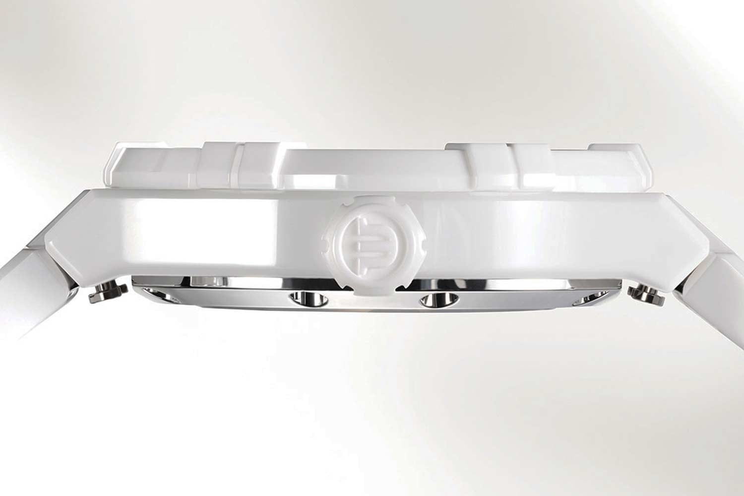 Maurice Lacroix Maurice Lacroix Aikon Automatic AI6007-CRM72-130-7, aikon швейцария женские часы на браслете керамика боковой вид