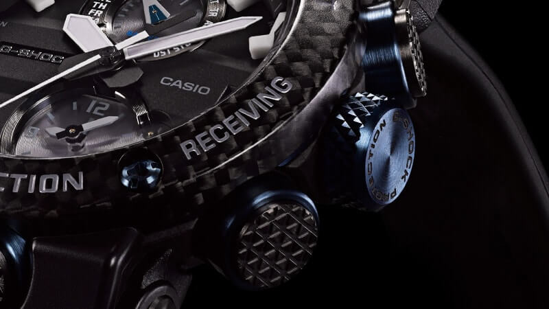 Casio Casio G-Shock GWR-B1000-1A1 лимитированной серии — детали корпуса и карбон + полимер