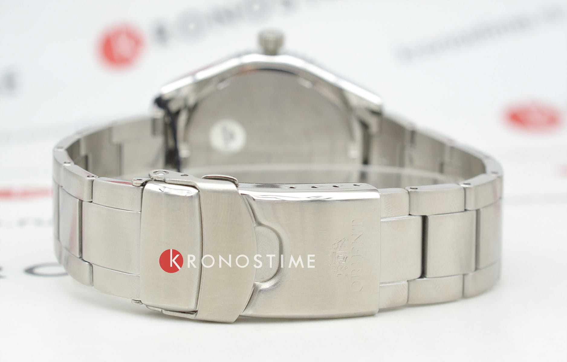 Orient Orient Mako Kamasu RA-WJ0001E (RN-WJ0001E) кварцевые мужские часы часы крупный план зеленый циферблата