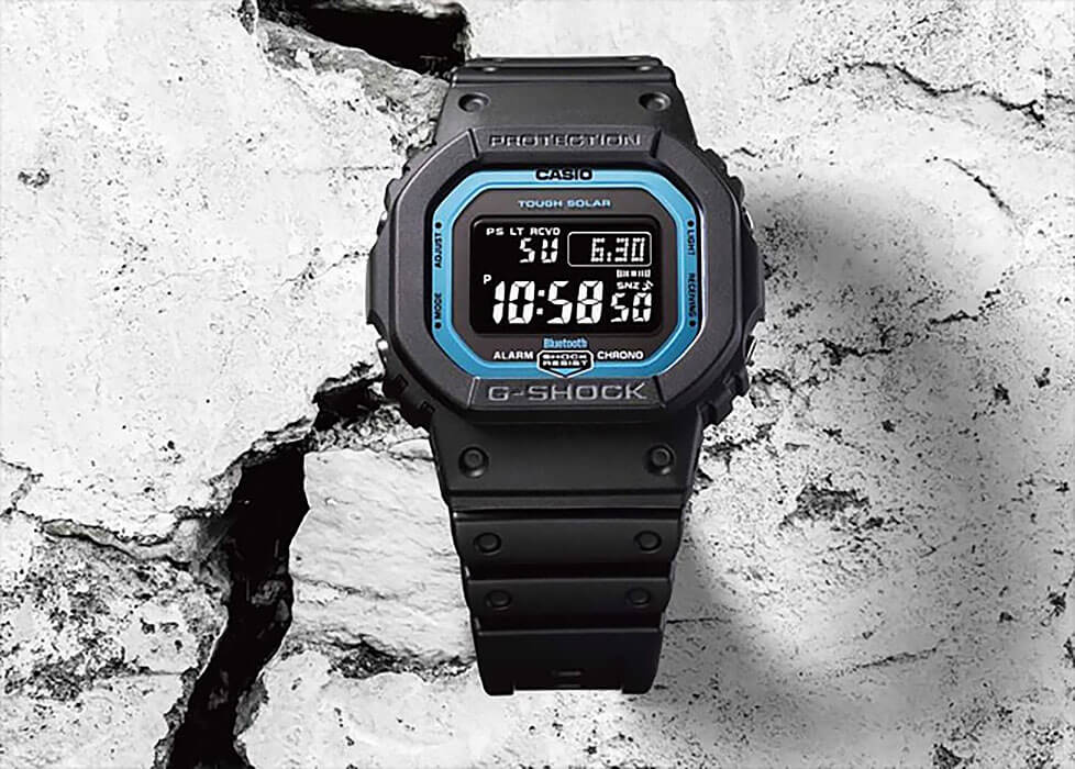 Casio Casio G-Shock GW-B5600-2DR (GW-B5600-2)  - задняя крышка пластик корпуса, япония часы