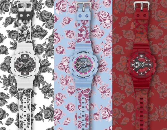 Оригинальные часы Casio Casio G-Shock GMA-S110F-4A электронные калибр механизма  общий вид